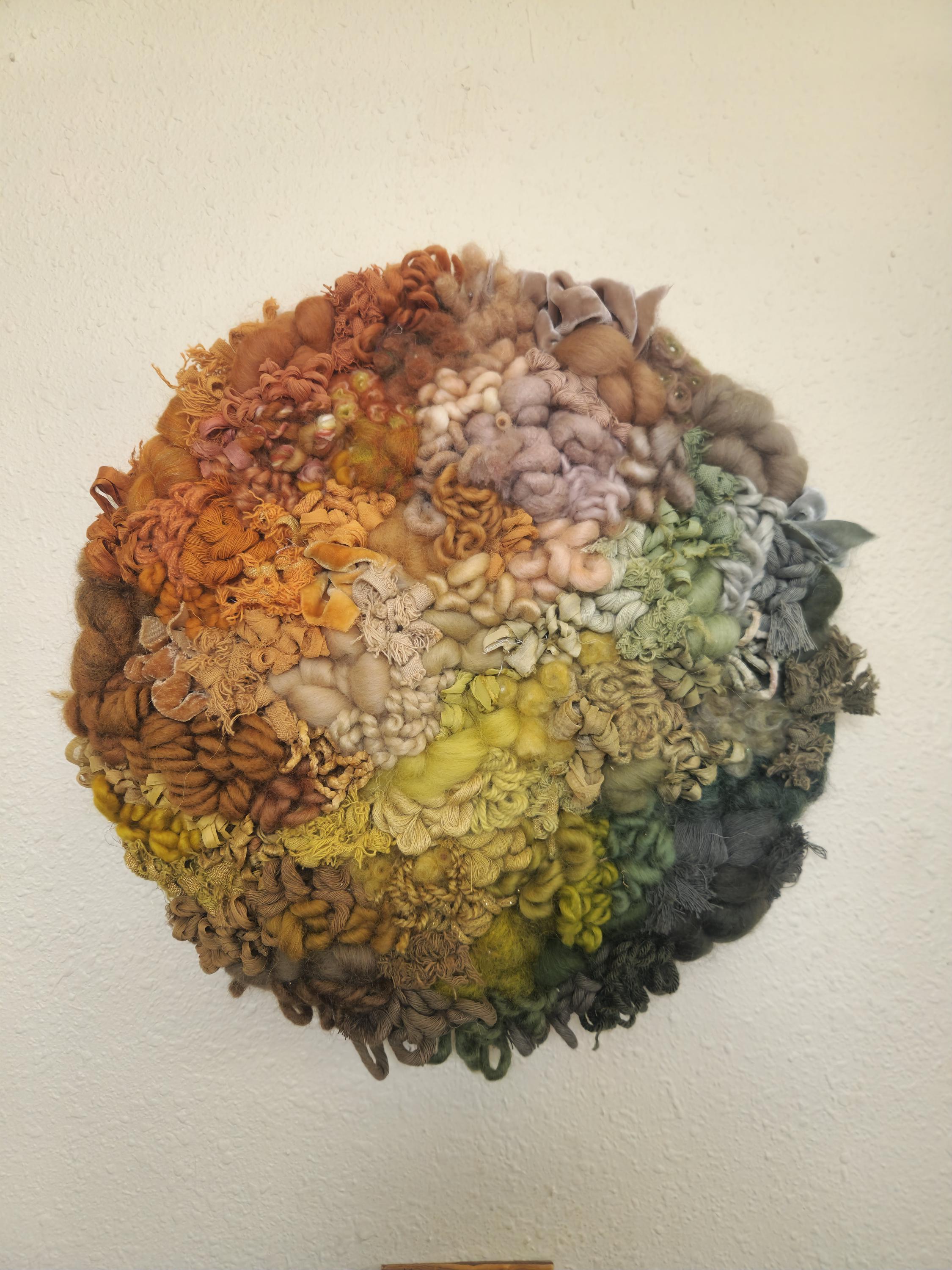 Rainbow Woven Boho Wall Hanging main image 0