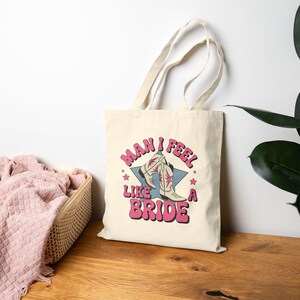 Bride Tote Bag - Perfect for Weddings, Bridal Parties, Eco-Friendly Shopping, Gift for Bridesmaids, Fun Bachelorette Party