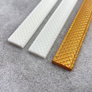 Dollhouse Miniatures Crown Molding Ceiling Trim 1:12 Scale  set 3pcs, M002
