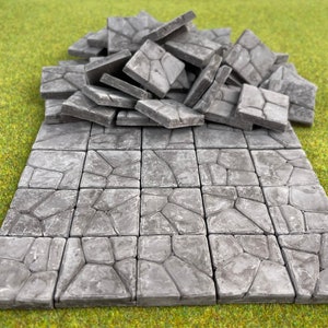 Miniature Bricks, Dollhouse flooring, School project, Scale paving stones, Floors, Stone bricks, Fairy Garden Accessories
