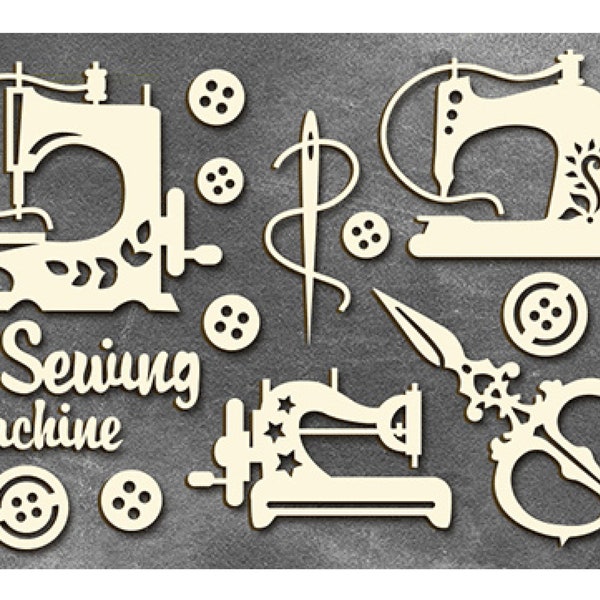 Laser Cut Chipboard Etsy