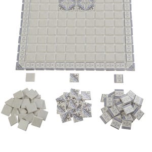 Dollhouse Tile Flooring, Victorian Miniature Floor Tiles, Dollhouse ...