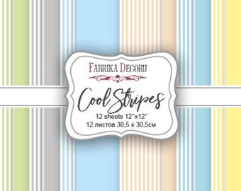 Scrapbook Paper Pack: 12x12 and 8x8 inches, Double-Sided (10 Sheets)
