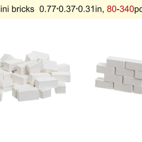 Mini Bricks Miniature Bricks School Project Dollhouse Etsy