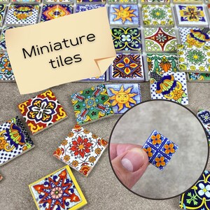 Small Mini Round Craft Mirrors Bulk Assortment 1/2, 3/4 & 1 inch 100 Pieces Mirror Mosaic Tiles