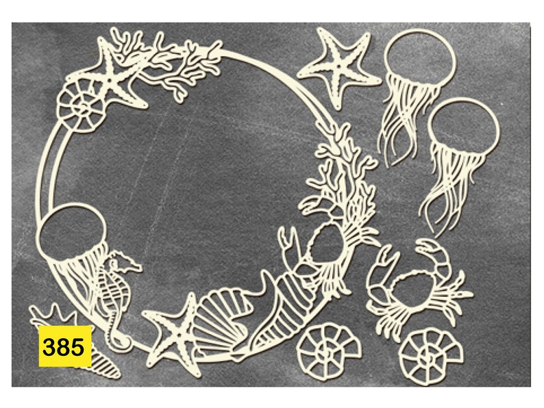 Scrapbooking Chipboard/Chipboard pieces in sets/Paper for Scrapbooking