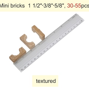 Ministenen, ministraatstenen, schoolproject, miniatuurstenen, poppenhuisstenen, miniatuurstenen voor stenen muren, stenen muren