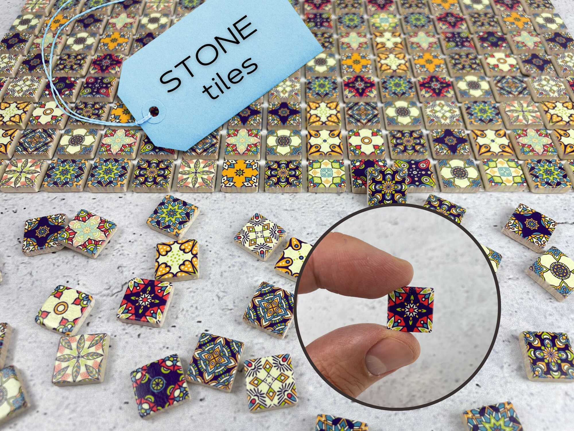 1000 Pcs Mini Diamond Shape Mirror Tiles for Crafts,1 x 0.5 Inch Rhombus  Mini Mosaic Tiles Small Mirror Pieces Glass Tiles for Wall Home Decoration