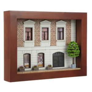 Dollhouse Miniature DIY House, Kit Creative Room Perfect DIY Gift, DIY Dollhouse Kit, Shadowbox Art, Diorama,  Home Decor, Reducio!