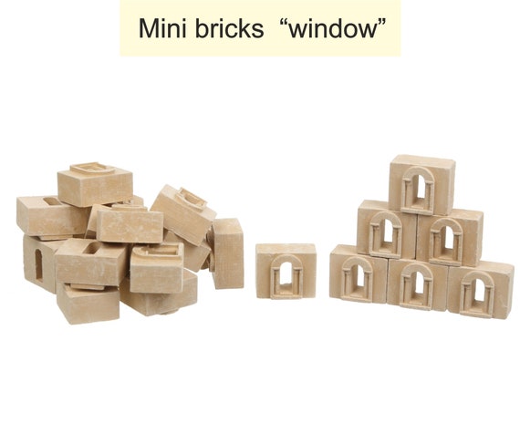 Mini ladrillos, mini adoquines, proyecto escolar, ladrillos en