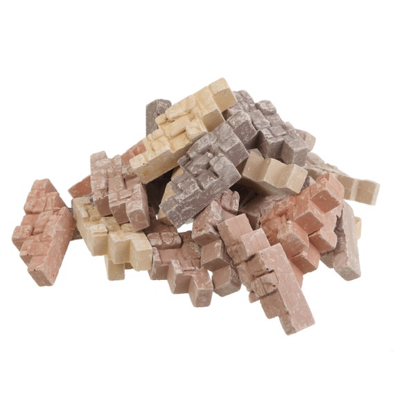 Mini Bricks, Mini Pavers, School Project, Miniature Bricks, Dollhouse  Bricks, Miniature Bricks for Model Stones Walls, Stone Bricks 