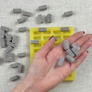 Mini Bricks Silicone Mold: Fairy Garden Dollhouse Furniture