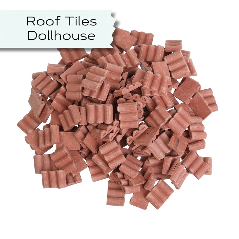 Dollhouse Roof Tiles - Etsy