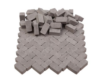 Mini Bricks, Miniature Bricks, School Project, Dollhouse Bricks, Craft Block, Mini Building Materials,  Fairy Garden, Building Accessories