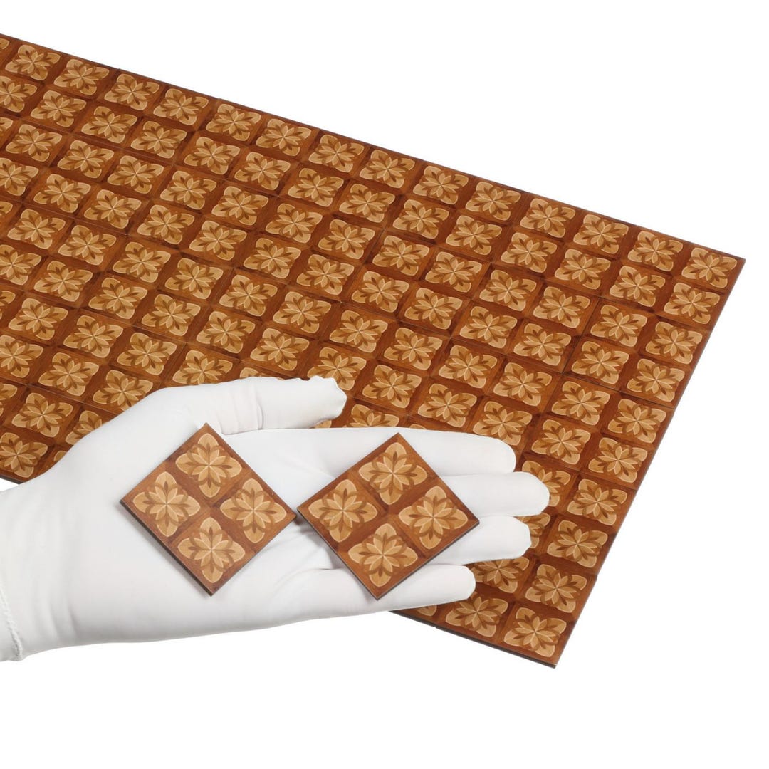 Pavimento In Assi Di Legno Per Casa Delle Bambole - Miniature - Foto 9