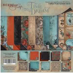 Papier pour scrapbooking/paquet de papier pour scrapbooking/bloc de papier pour scrapbooking 12 x 12/NON NUMÉRIQUE/papier pour scrapbooking/Scrapmir/Time to Dream/SM3000011