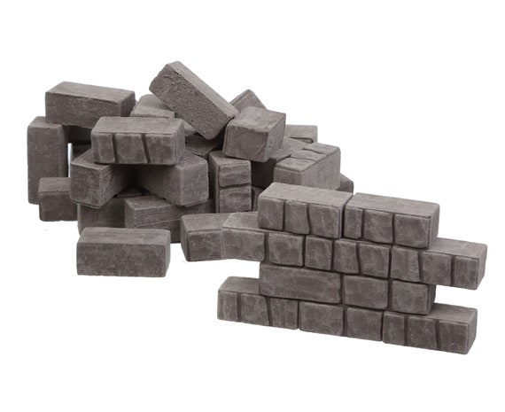 Mini Bricks, Miniature Bricks, School Project, Dollhouse Bricks