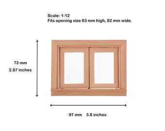Milisten Mini-Tür 1:12 Puppenhaus Zubehör Holz Türmodell-Dekor DIY Mini-Möbel Ornament Foto Requisite Für Puppenhaus Eingangsdeko 7.68X5.47X0.47In