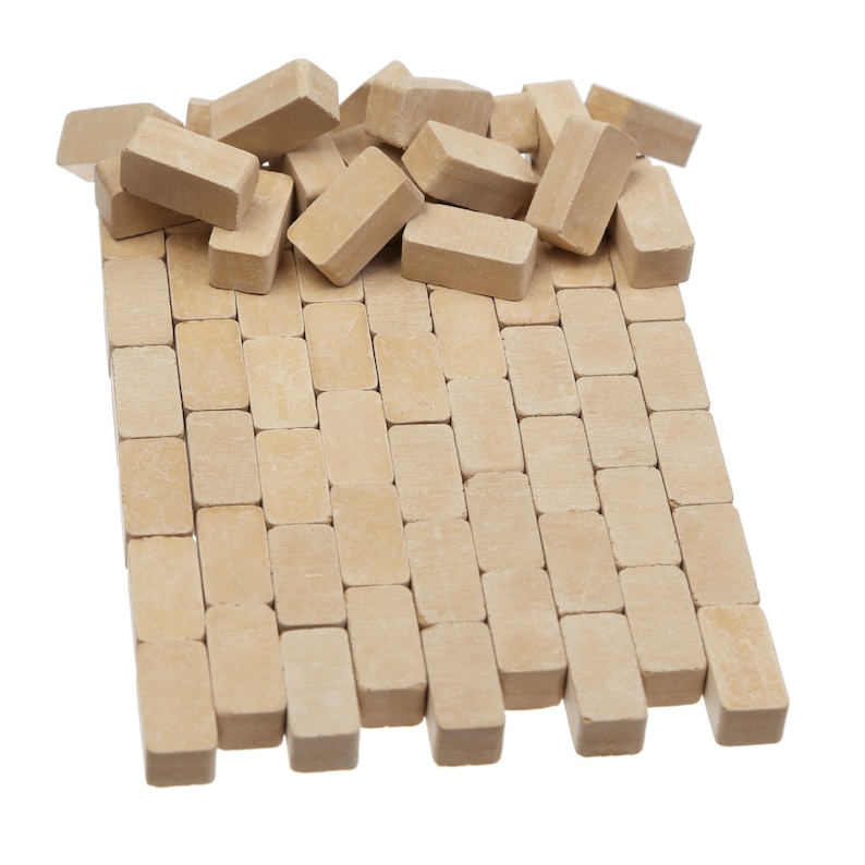 Mini Bricks Mini Pavers Miniature Bricks Dollhouse Bricks Etsy