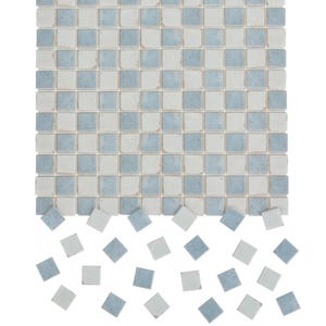 Dollhouse tile flooring, Hobby miniatures floor tiles, Antique checkerboard tiles, 1:12 scale small square tiles, Farmhouse Floor, 560