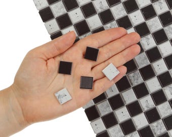 Miniature Dollhouse Flooring Tiles, 1:12 Scale Floor, Small Square Tiles