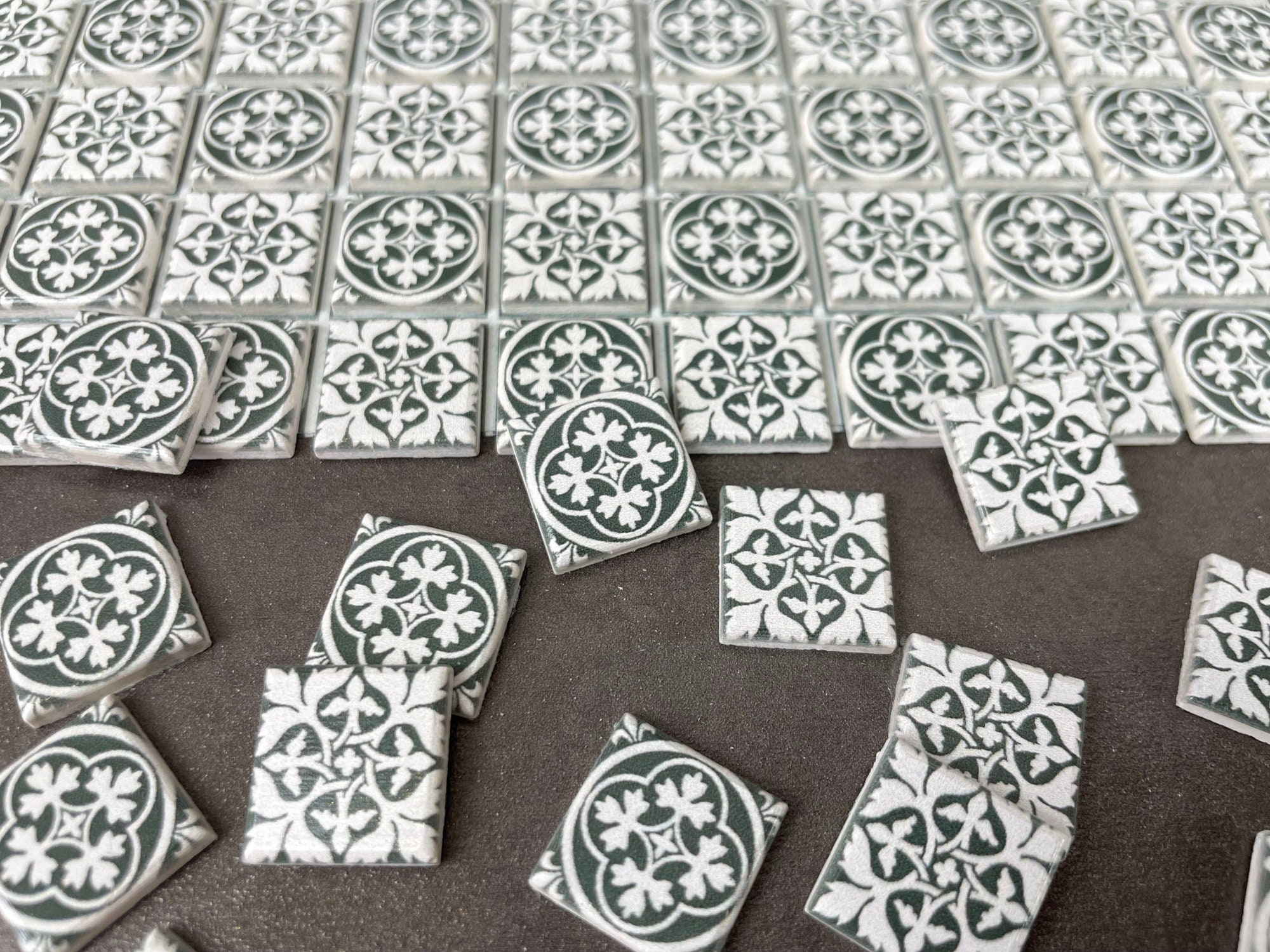 Carrelage Pour Mason De Poupée, Carreaux De Sol Pour Mnatures De