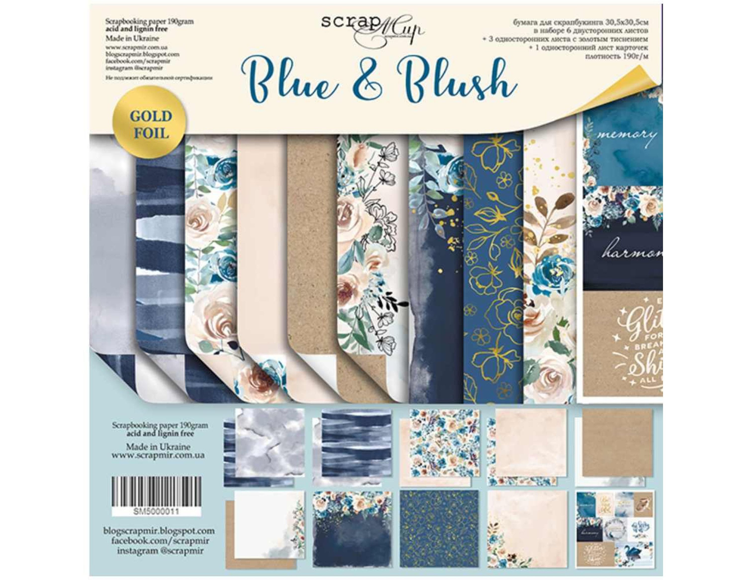Scrapbook paper sale pads