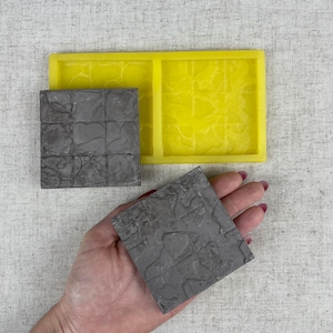 Paving Stone Silicone Mold: TTRPG, Wargaming Tiles, Fairy Garden