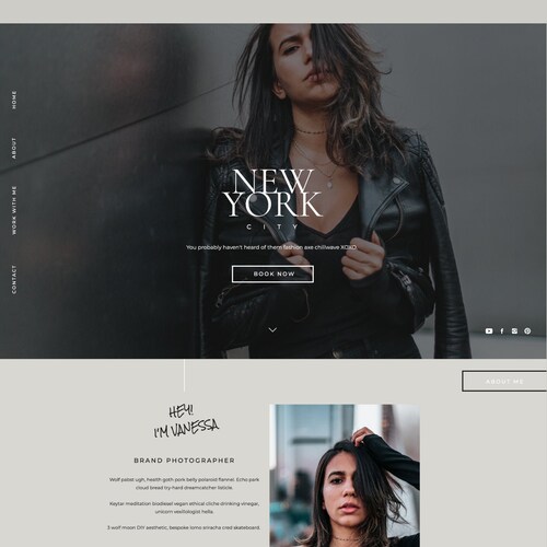 Showit Template for Photographers Showit Website Template Etsy Showit Template for Photographers Showit Website Template Etsy