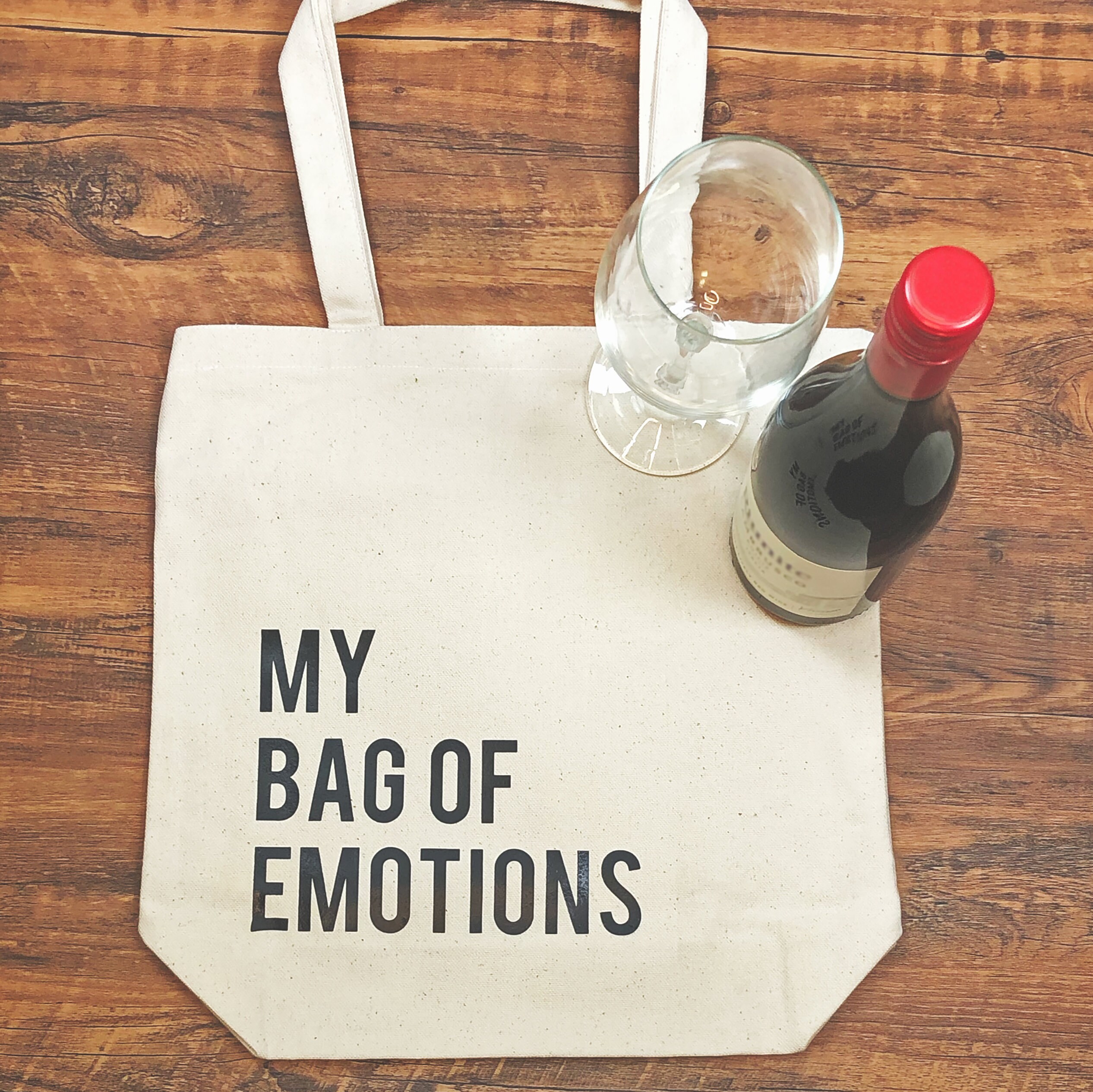 My Bag of Emotions Tote Bag Canvas Bag Shopping Bag Etsy