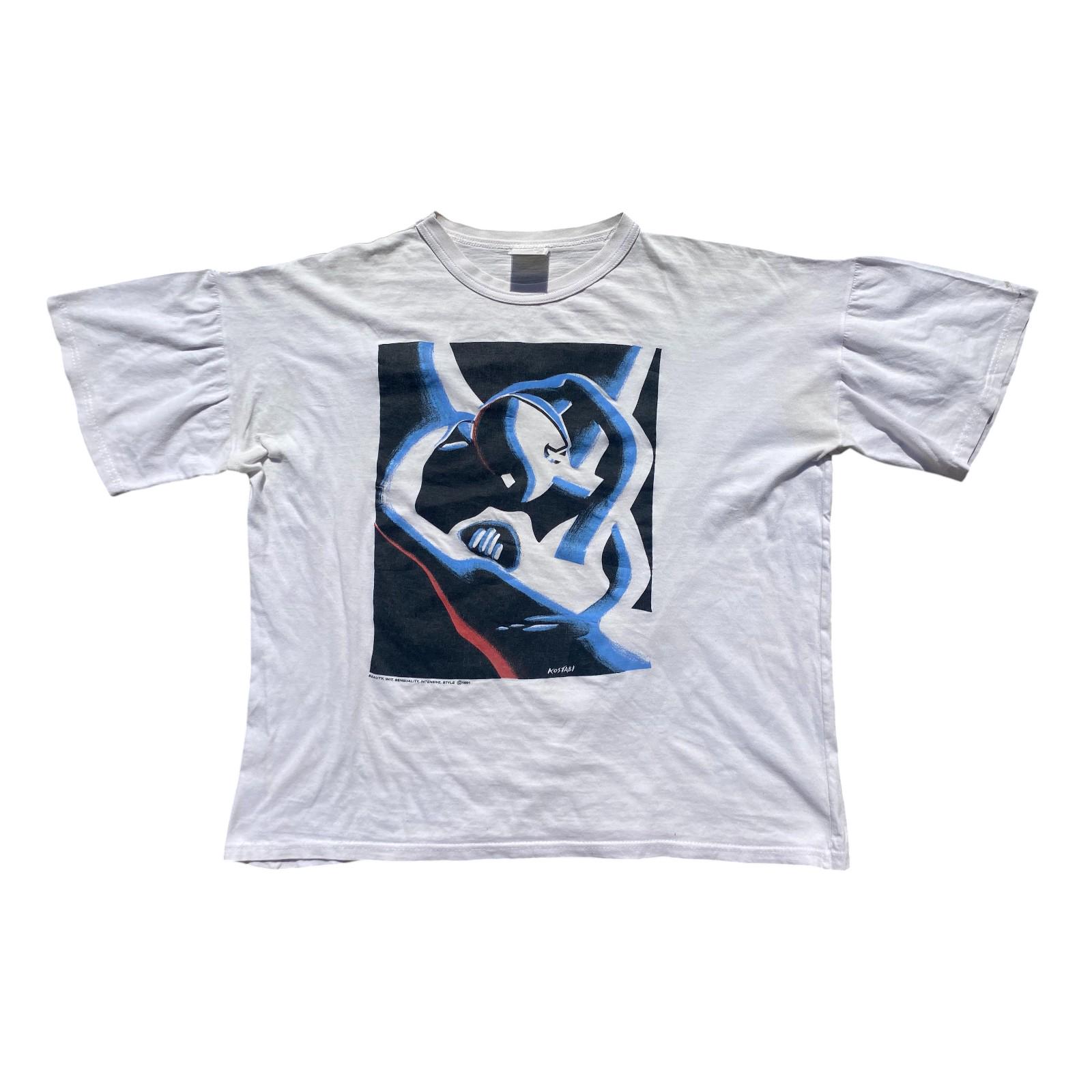 Up Tシャツ マーク・コスタビ ヴィンテージ 1991 ポップアート 