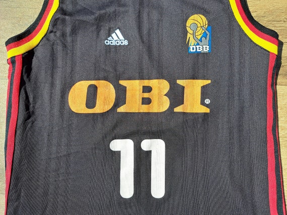 Vintage 90s Germany National Basketball Vest year… - image 4