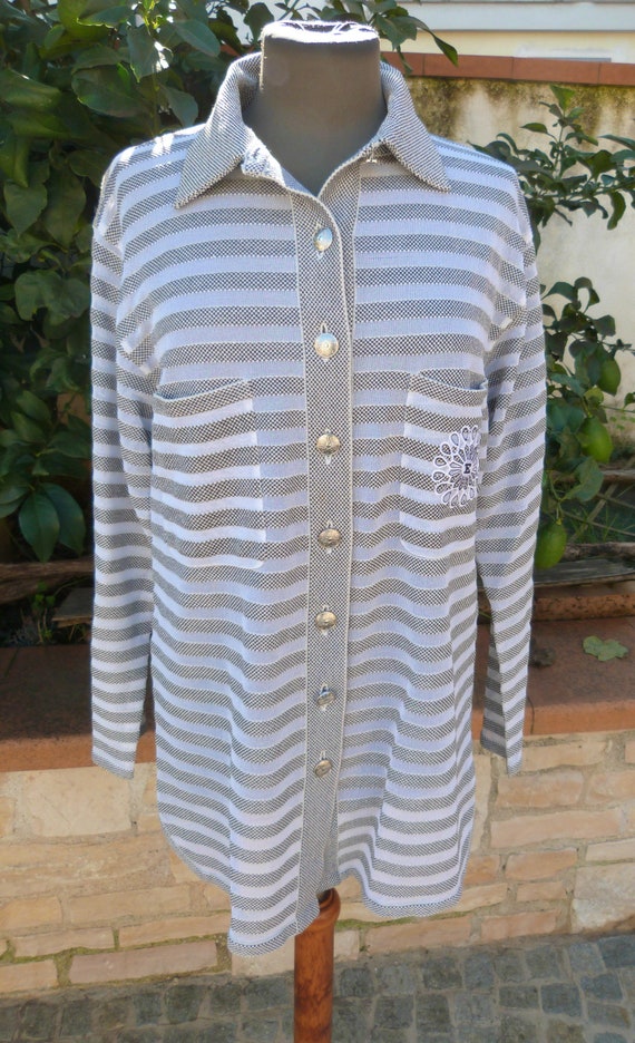 Escada Margaretha Lay vintage women's shirt 90s vi