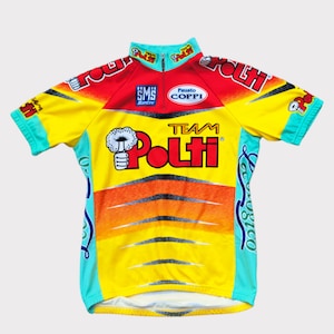 TEAM POLTI サイクリングジャージ　Lサイズ Team polti - Etsy 日本