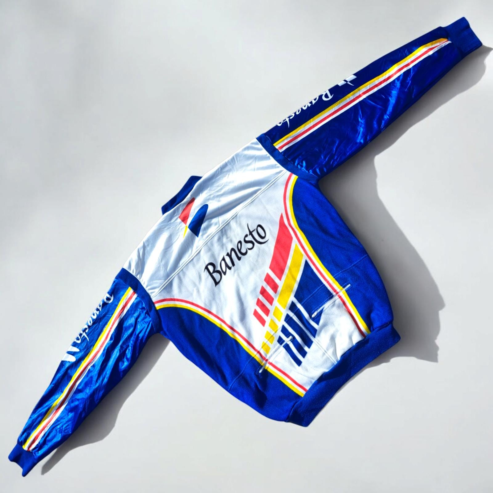 Veste Cyclisme Nalini Team Banesto Indurain Vintage 1993 - Taille XL - Fabriquée En Italie