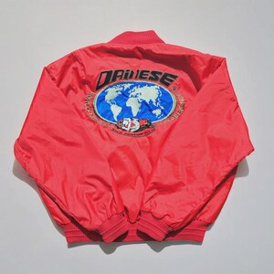 Dainese herrmotorcykeljacka, liten lapp framtill, stor lapp baktill, 100 % nylon, storlek 52-XL bild 6