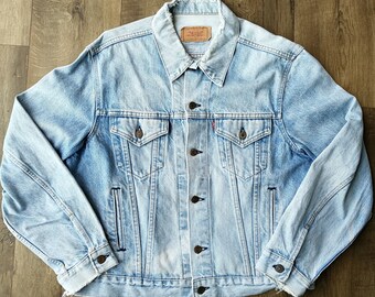 giacca jeans levi's vintage uomo