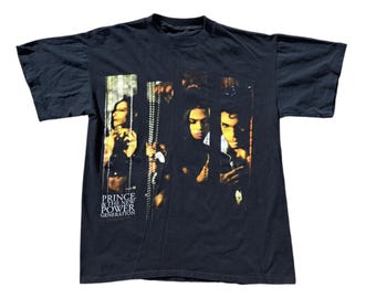 Vtg 1991 MTV Prince and the New Power Generation Concert T-shirt
