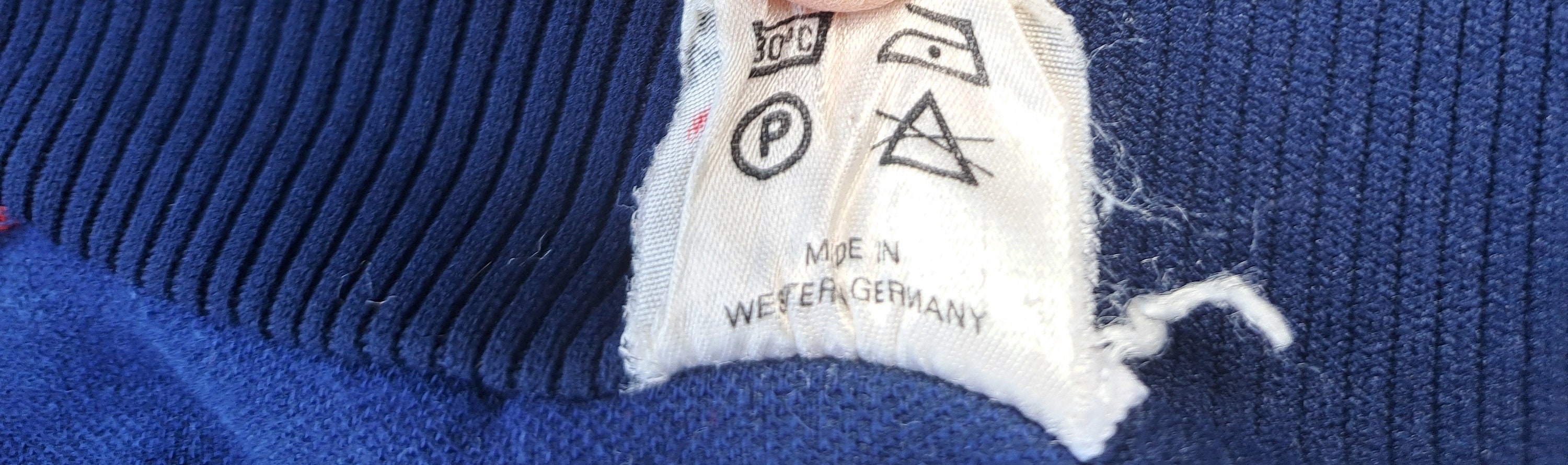 Vintage 70/80S Helanca Tracktop Cotton Jacket Made in West