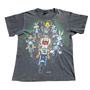 Changes Taz tshirt cartoon warnwr Bros vintage 90S anno 1993 fatta in Usa taglia L