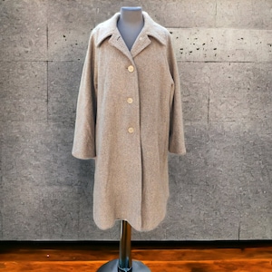 vintage aquasqutum angora wool coat