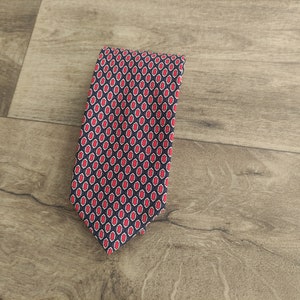 Vintage Anthony Milano handmade silk tie made in Italy