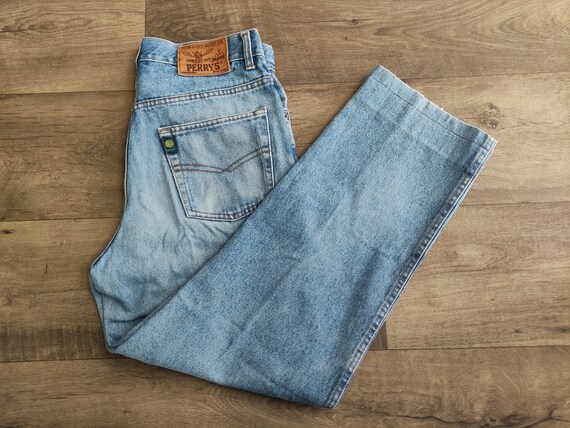 Vintage 80S Jeans Perry's vita alta boyfriend taglia 50 | Etsy Italia