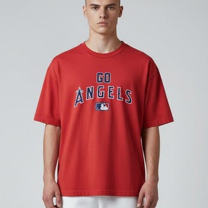 AAA Alstyle Los Angeles Go Angels baseball t-shirt, early 2000s, collectible, size 2XL