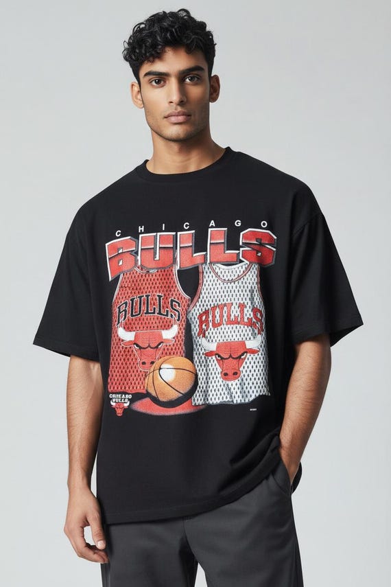 Vintage 90S True Fan Tshirt Chicago Bulls Size XL - Etsy