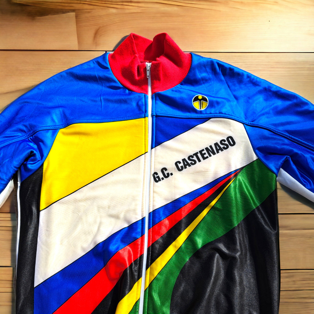 Vintage 80S Giessegi Cycling Sports Jacket Made in Italy Vintage 80S Giessegi Cycling Sports Jacket Made in Italy