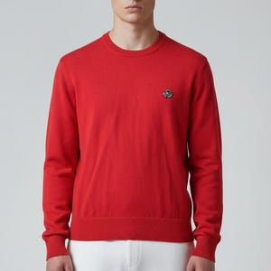 Vintage 80s Blue Drake nautical acrylic wool sweater made in Italy, estimated size L/XL