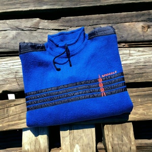 Volki vintage 90s blue mountain snow sweater size 48 - M