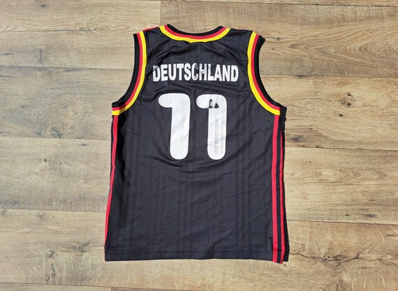 Vintage 90s Germany National Basketball Vest year… - image 3