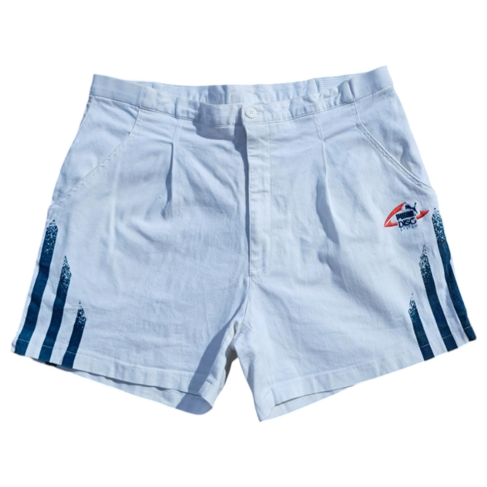 Puma, Vintage 90S Puma Disc pantaloncino short tennis da collezione taglia 54 veste XL/2XL